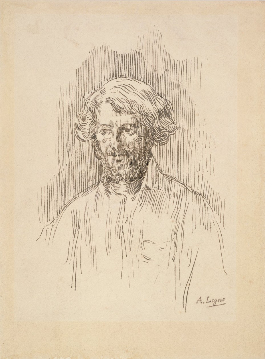 Autoportrait, 1858 - Alphonse Legros