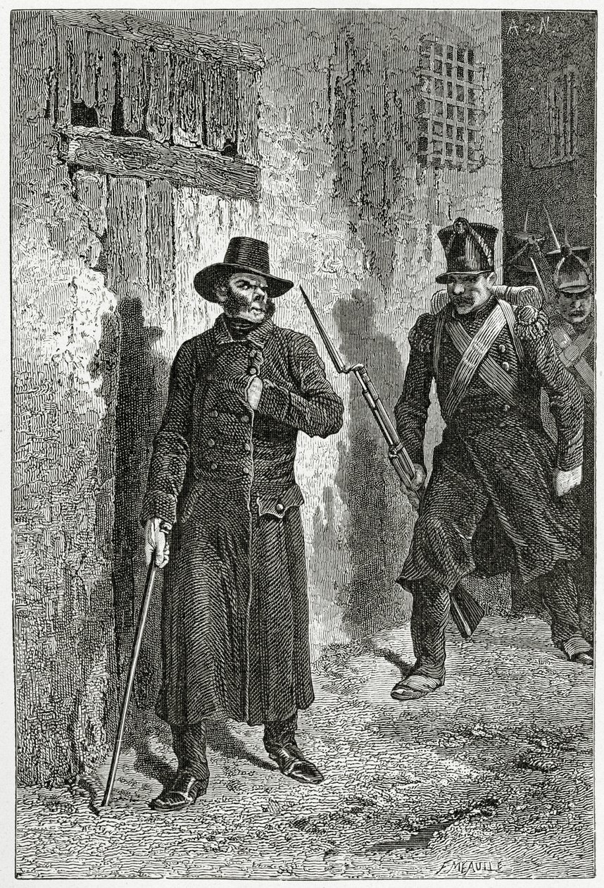 Illustration des Misérables, 19e siècle - Alphonse Marie de Neuville