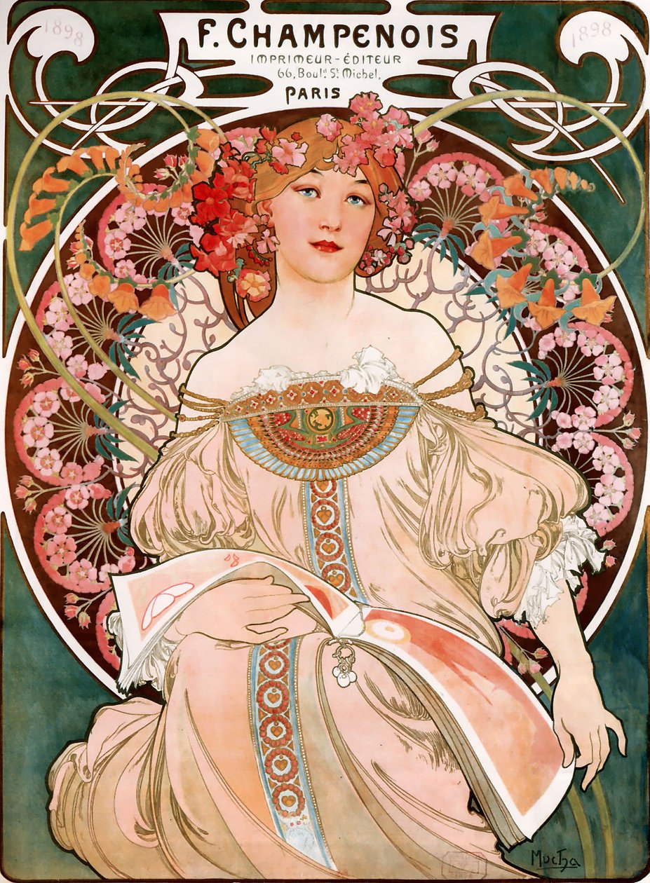 F. Champenois Imprimeur-Éditeur - Alphonse Mucha