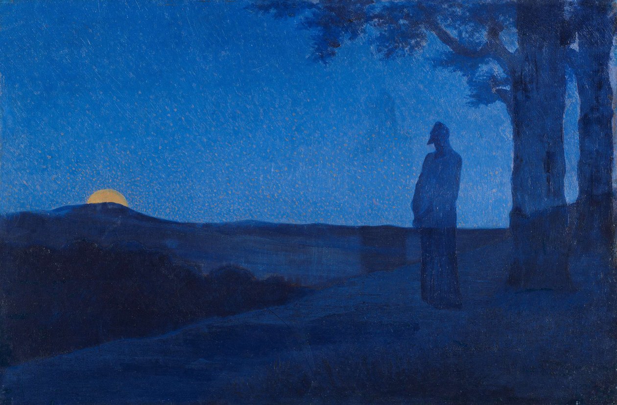 La Solitude du Christ, 1897 - Alphonse Osbert