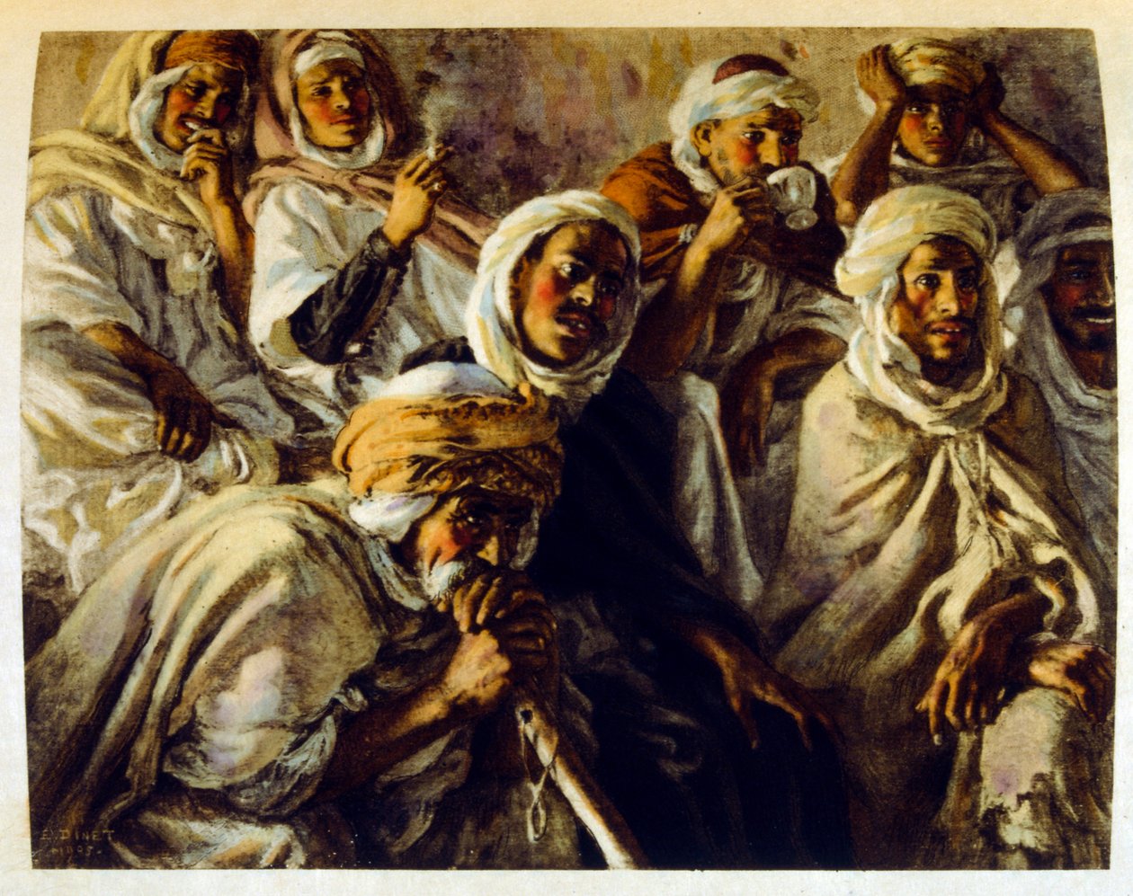 Illustration de Dinet tirée de 