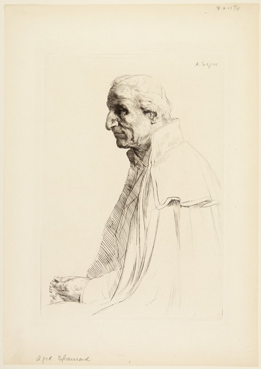 Espagnol âgé - Alphonse Legros