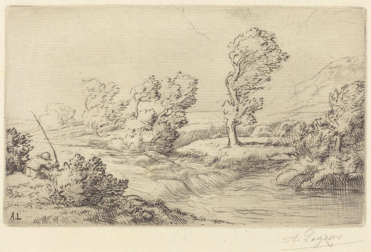 Bords de la Marne - Alphonse Legros