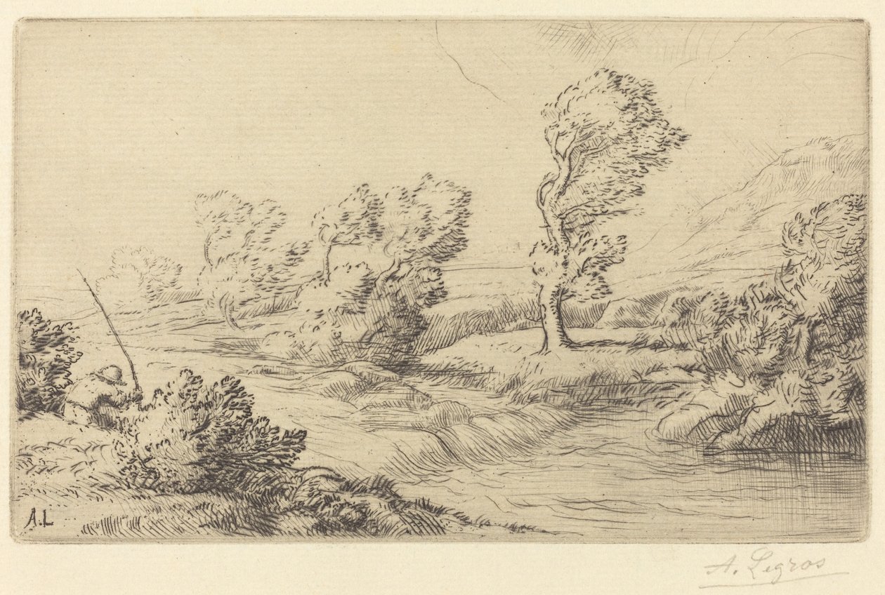 Bords de la Marne - Alphonse Legros