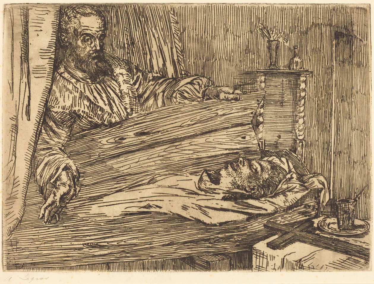Bérénice, 2e planche - Alphonse Legros