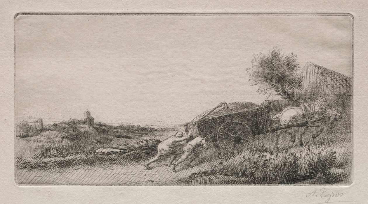 Ramener le foin à la maison - Alphonse Legros
