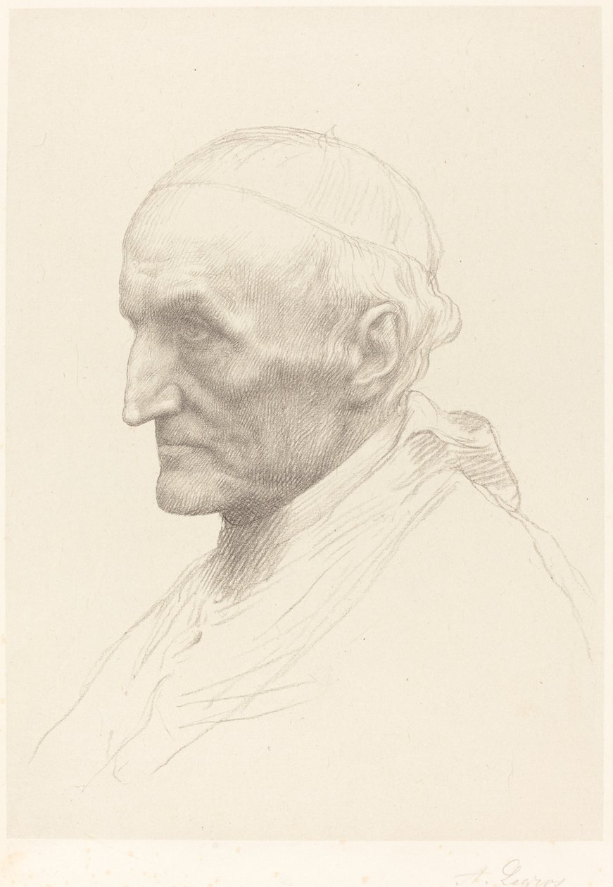 Cardinal Manning, 2ème plaque - Alphonse Legros