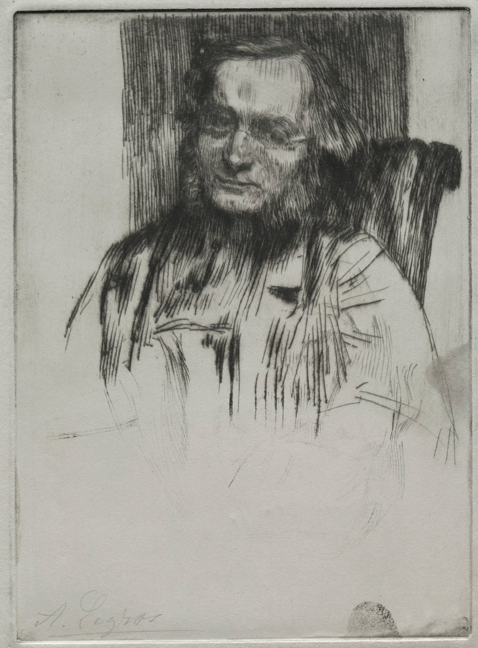 Edwin Edwards, 1861 - Alphonse Legros