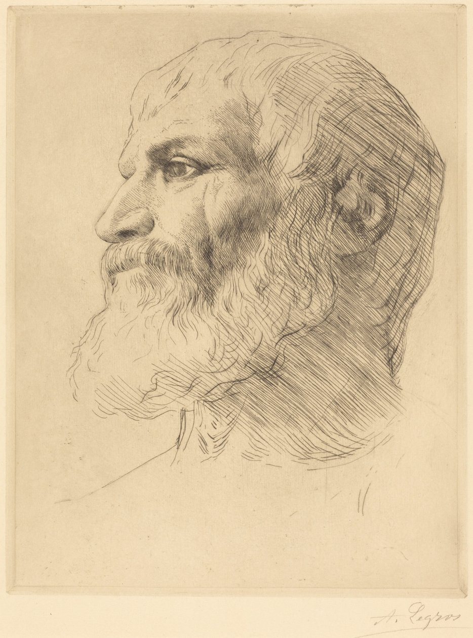Head of Souliote (Tete de Souliote) - Alphonse Legros
