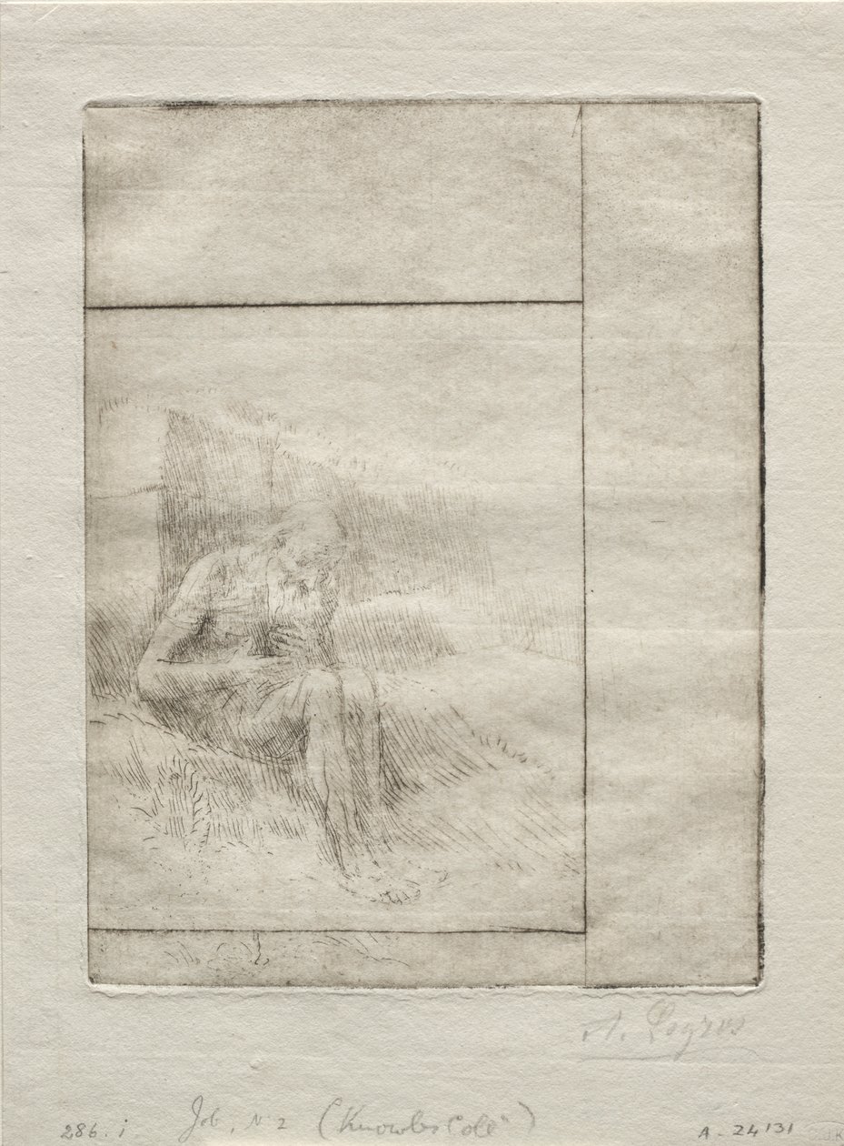 Job (2ème planche) - Alphonse Legros