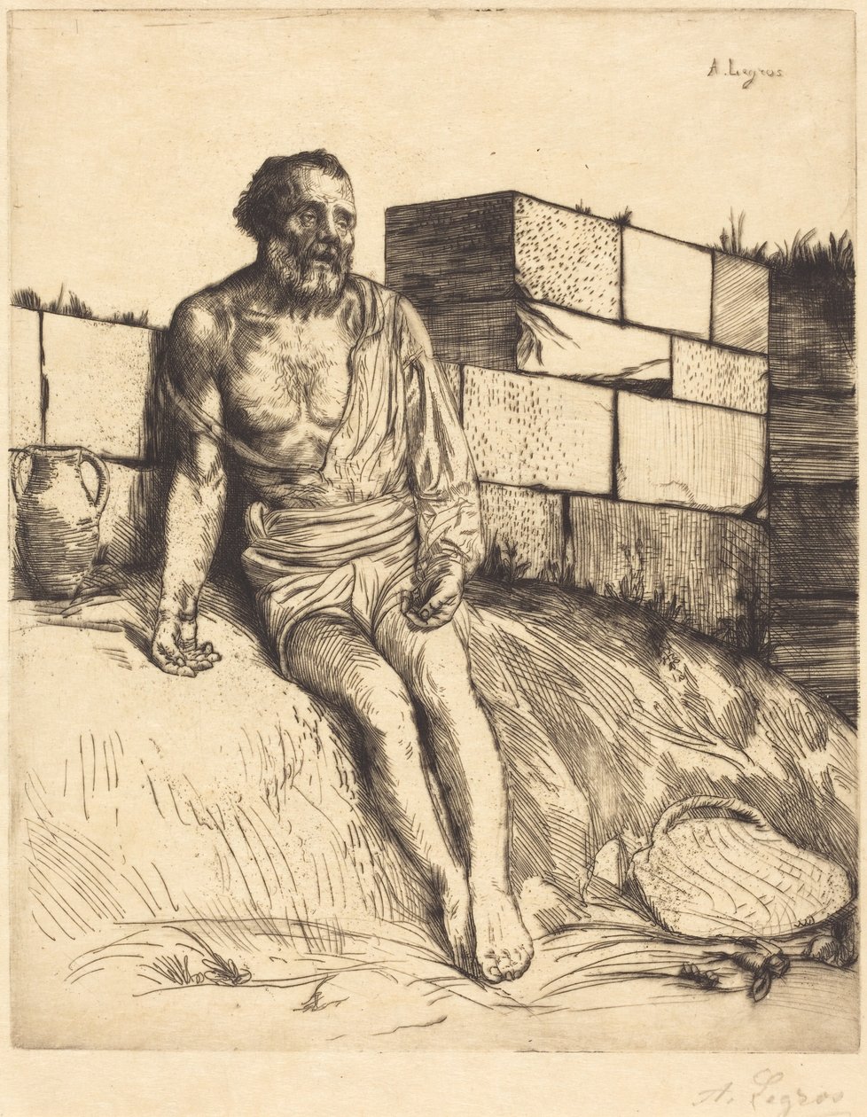 Job, 1re planche - Alphonse Legros