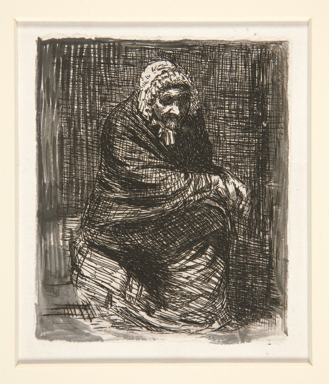 La Vieille Femme Assine - Alphonse Legros
