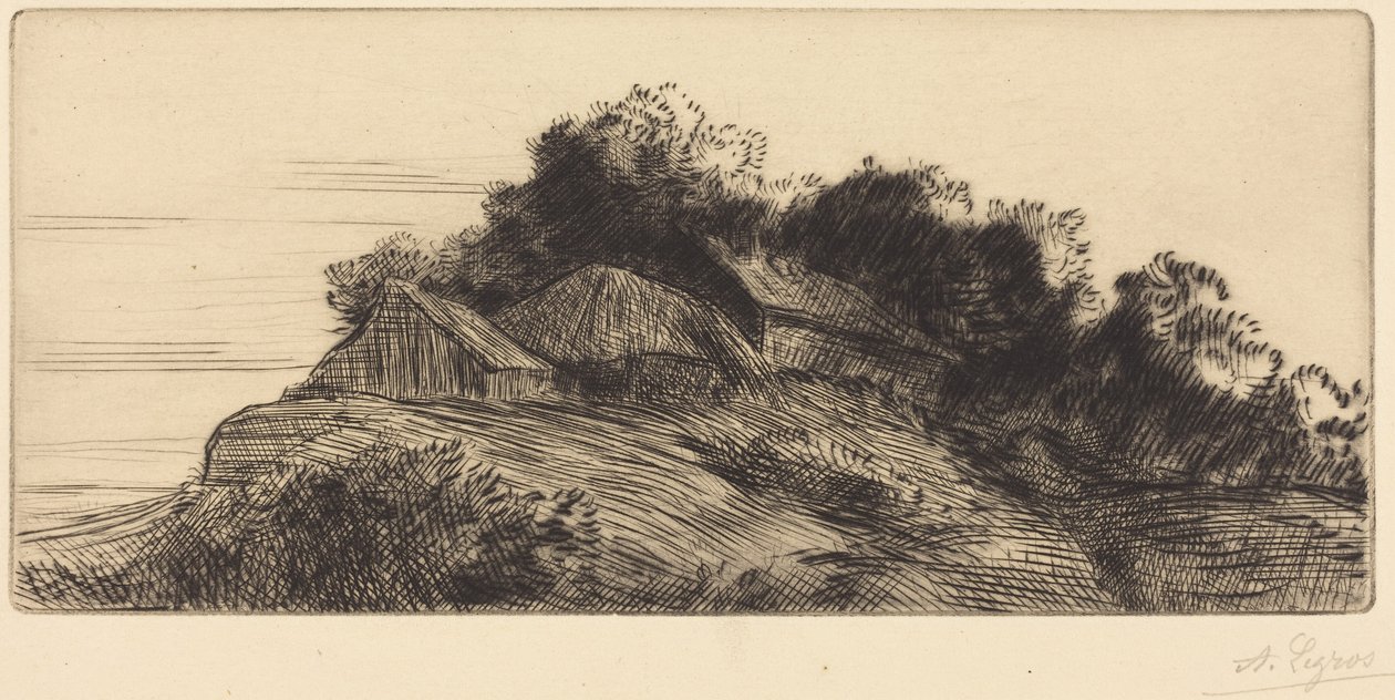 Paysage - Alphonse Legros