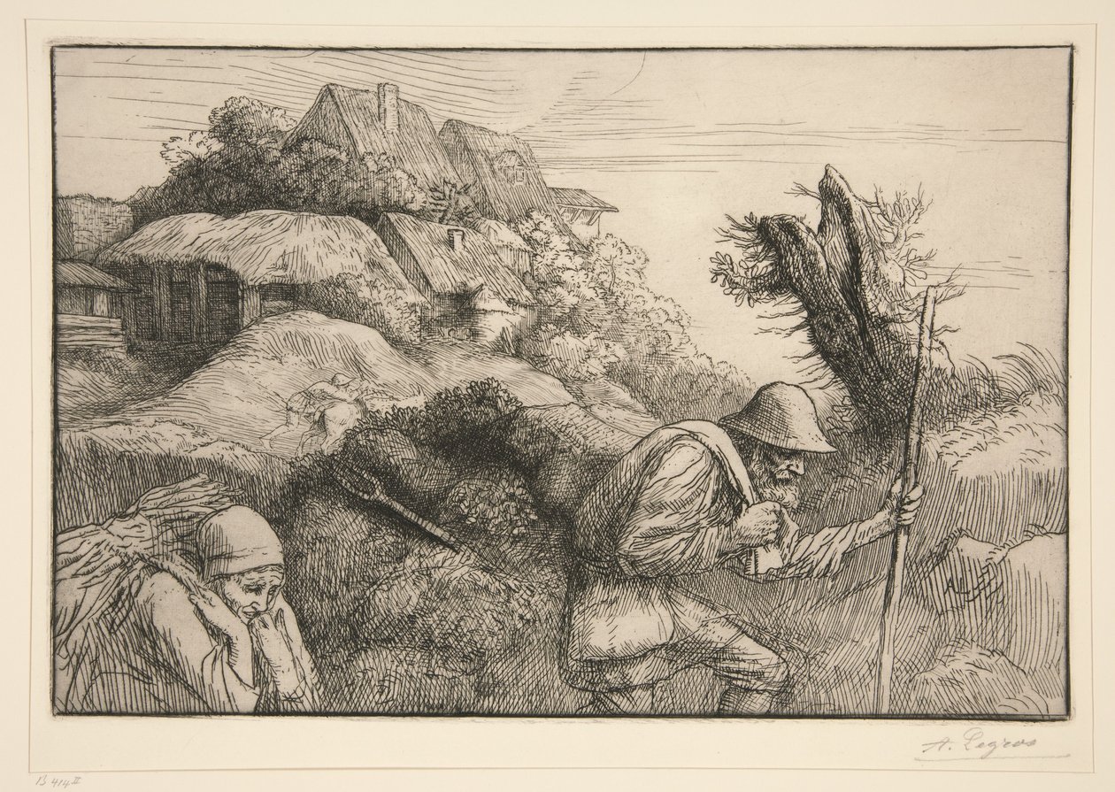Le Retour du Bois - Alphonse Legros