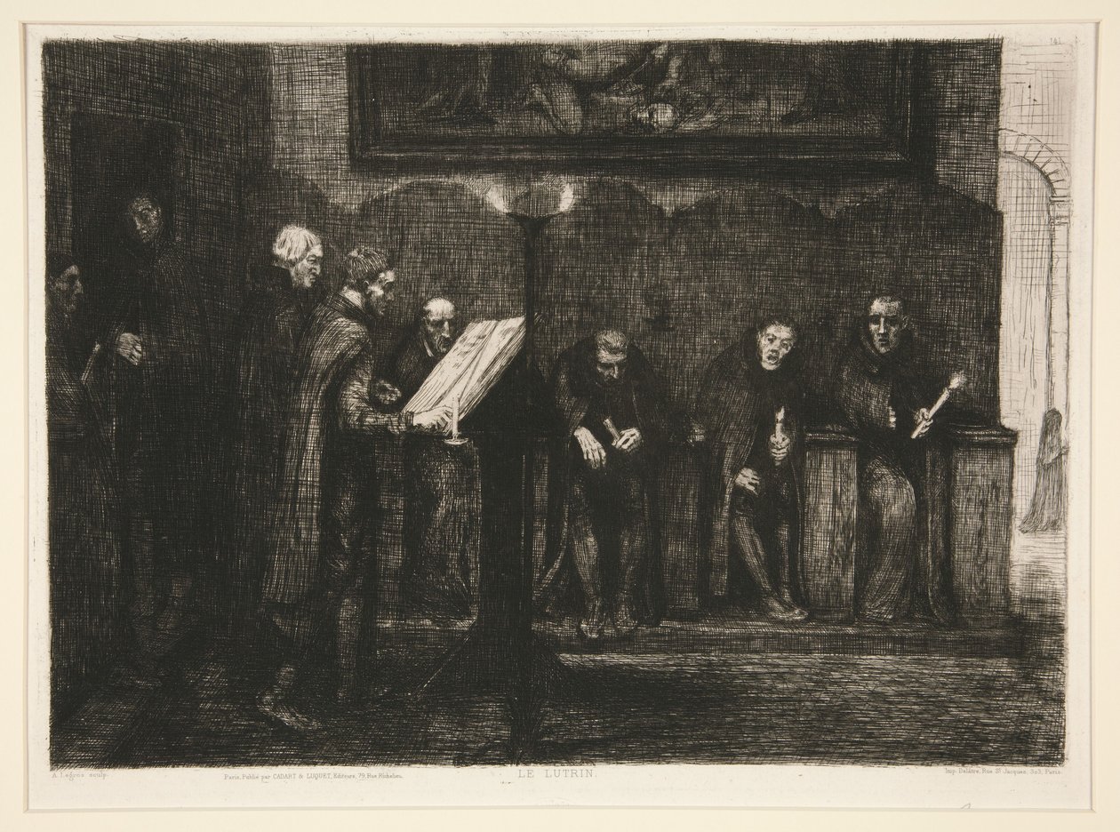 Les Chantres Espagnols - Le Lutrin - Alphonse Legros