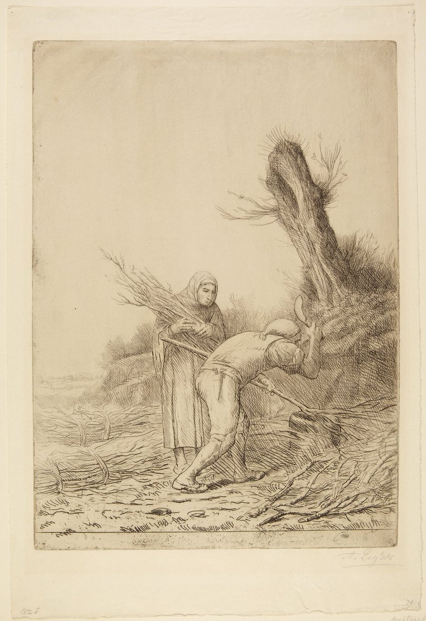 Les Faiseurs de Fagots - Alphonse Legros
