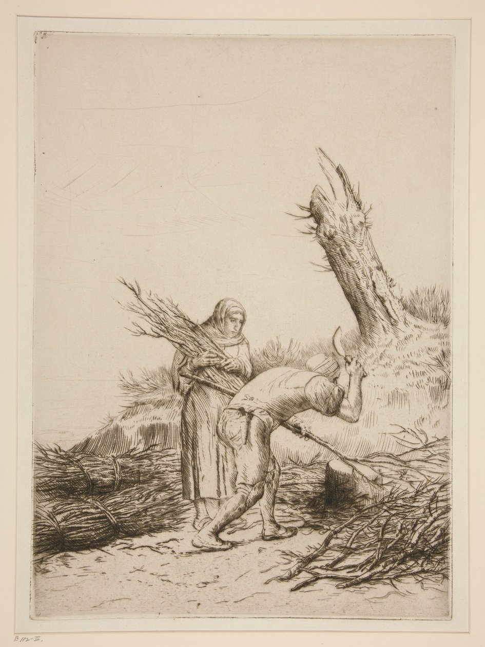 Les faiseurs de fagots - Alphonse Legros