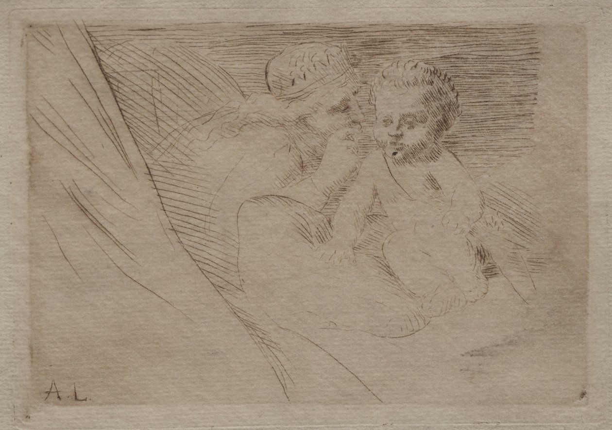 Mab et Cupidon - Alphonse Legros