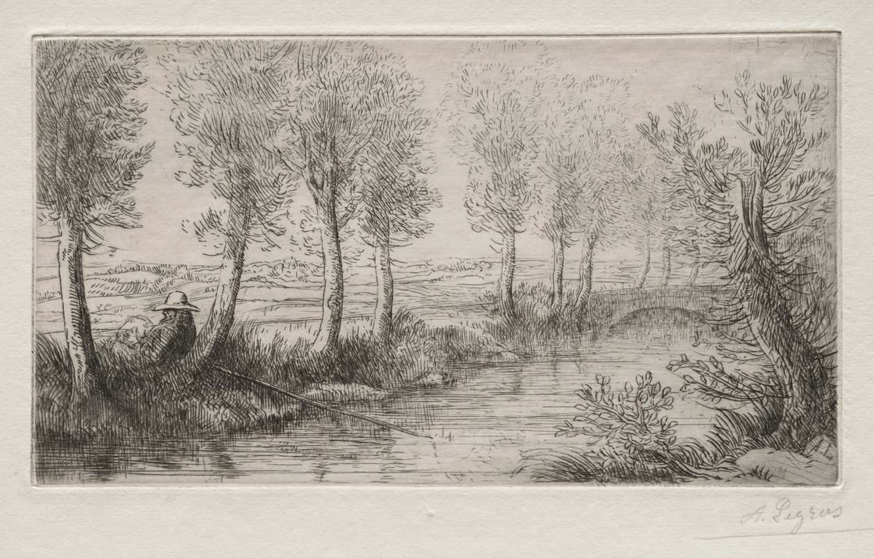Près du moulin - Alphonse Legros