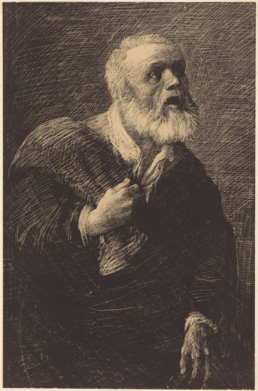 Night Crier (Le crieur de nuit) - Alphonse Legros