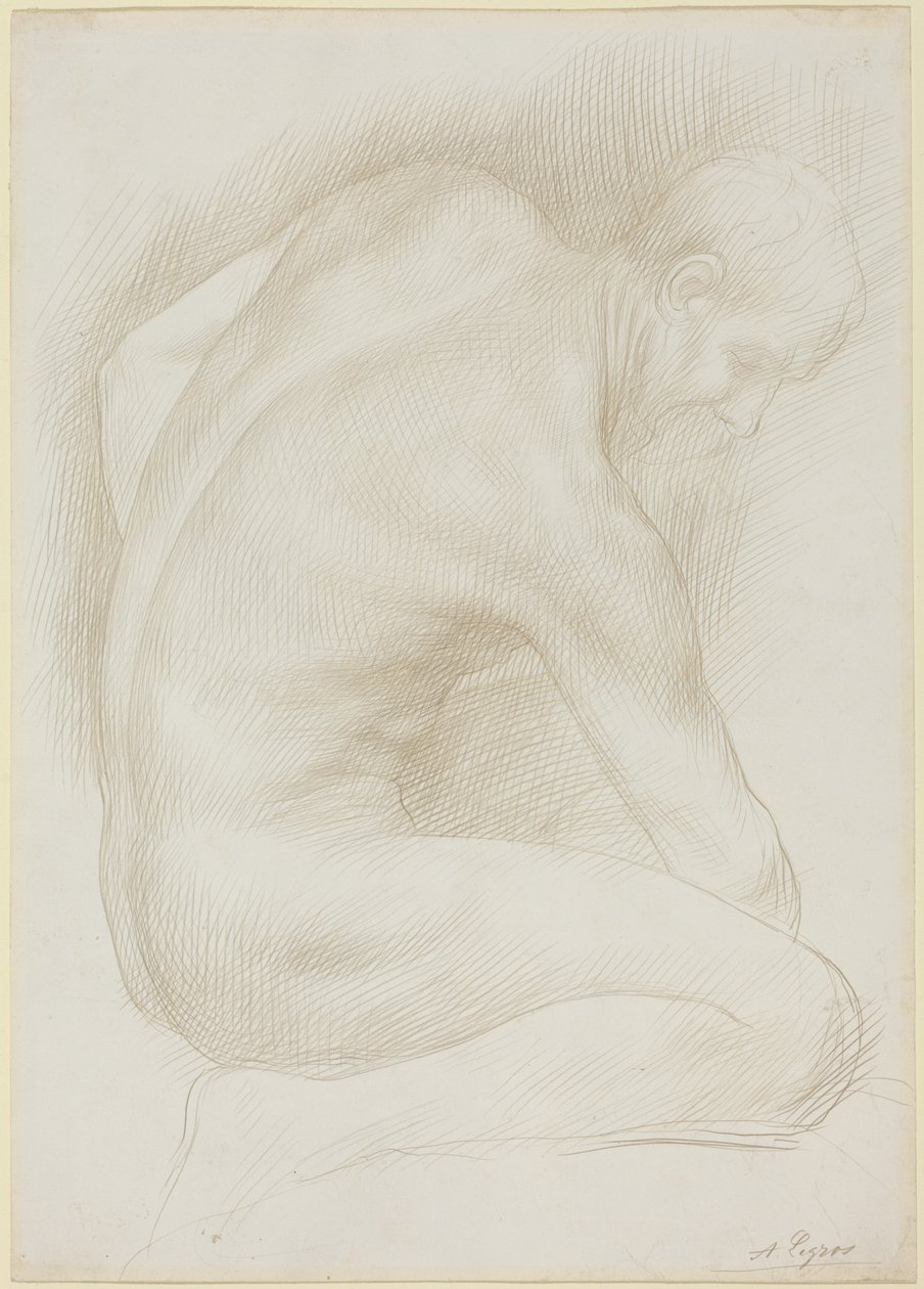 Le vieil homme - Alphonse Legros