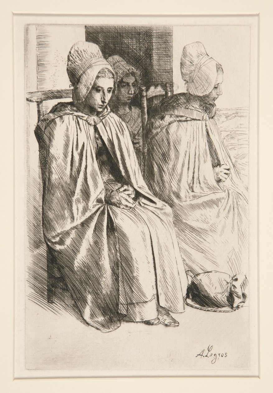 Paysannes des environs de Boulogne - Alphonse Legros