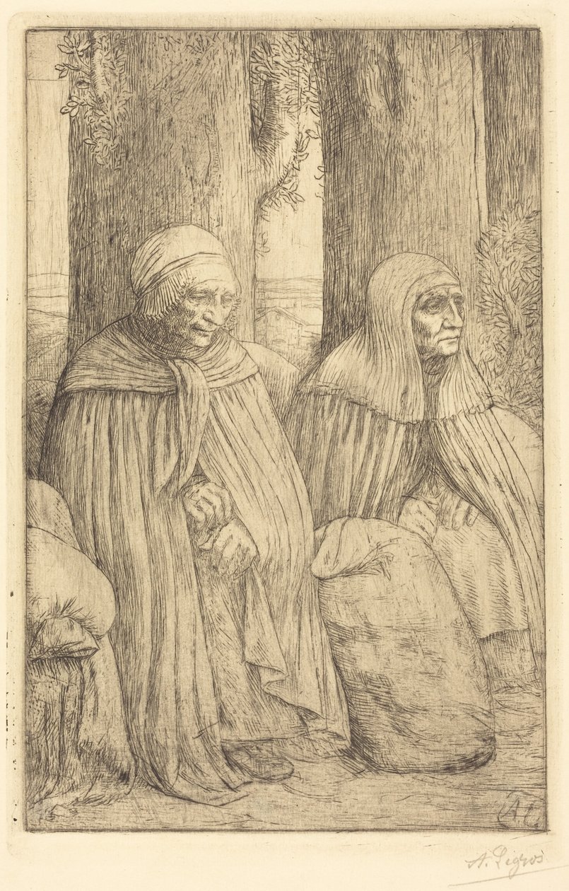 Paysannes - Alphonse Legros