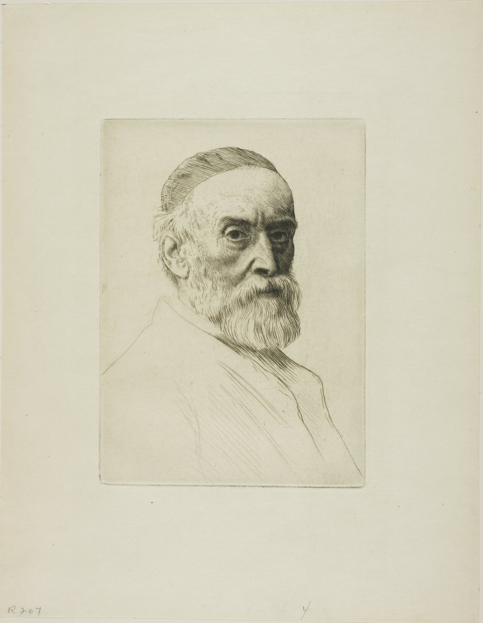 Portrait de G. F. Watts, R.A. - Alphonse Legros