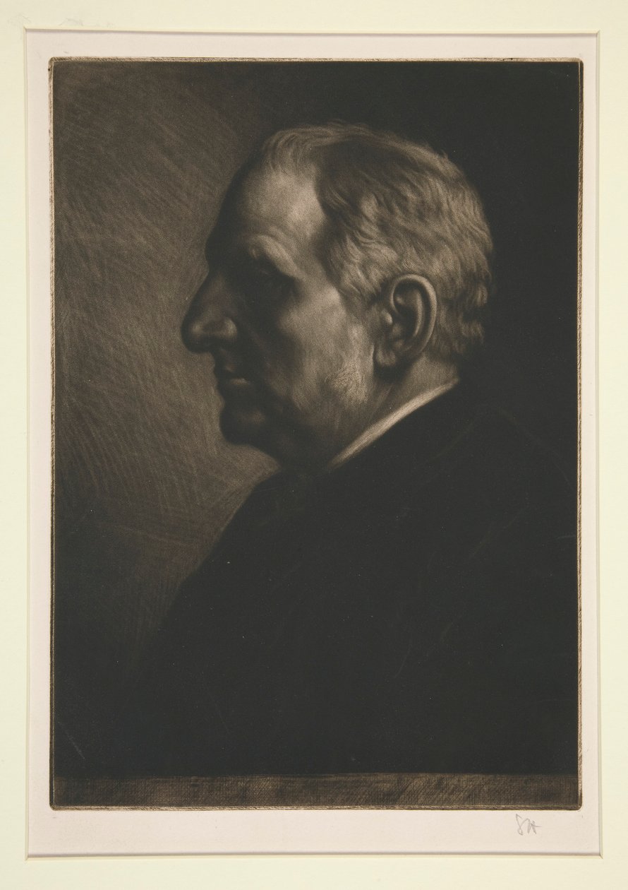 Portrait de Seymour Haden - Alphonse Legros