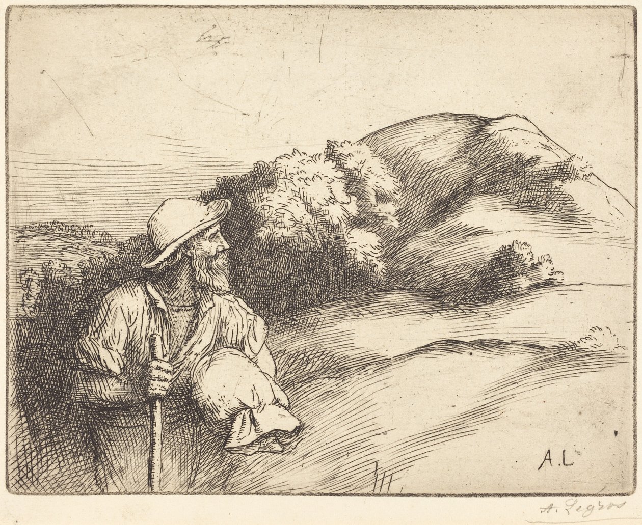 Retour des champs - Alphonse Legros