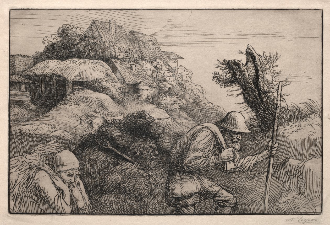 Retour des bois Le Retour du Bois - Alphonse Legros