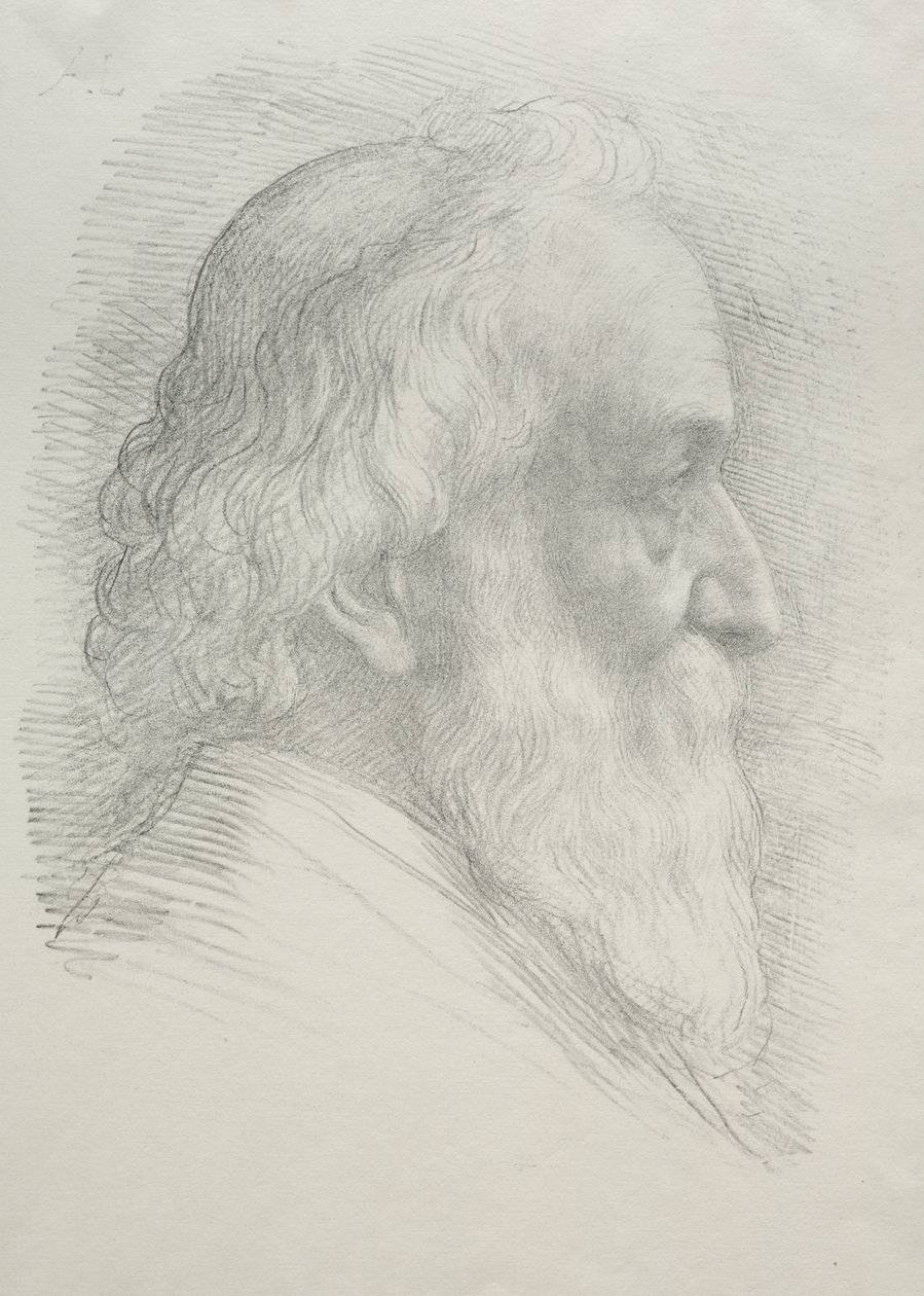Autoportrait (10ème planche) - Alphonse Legros