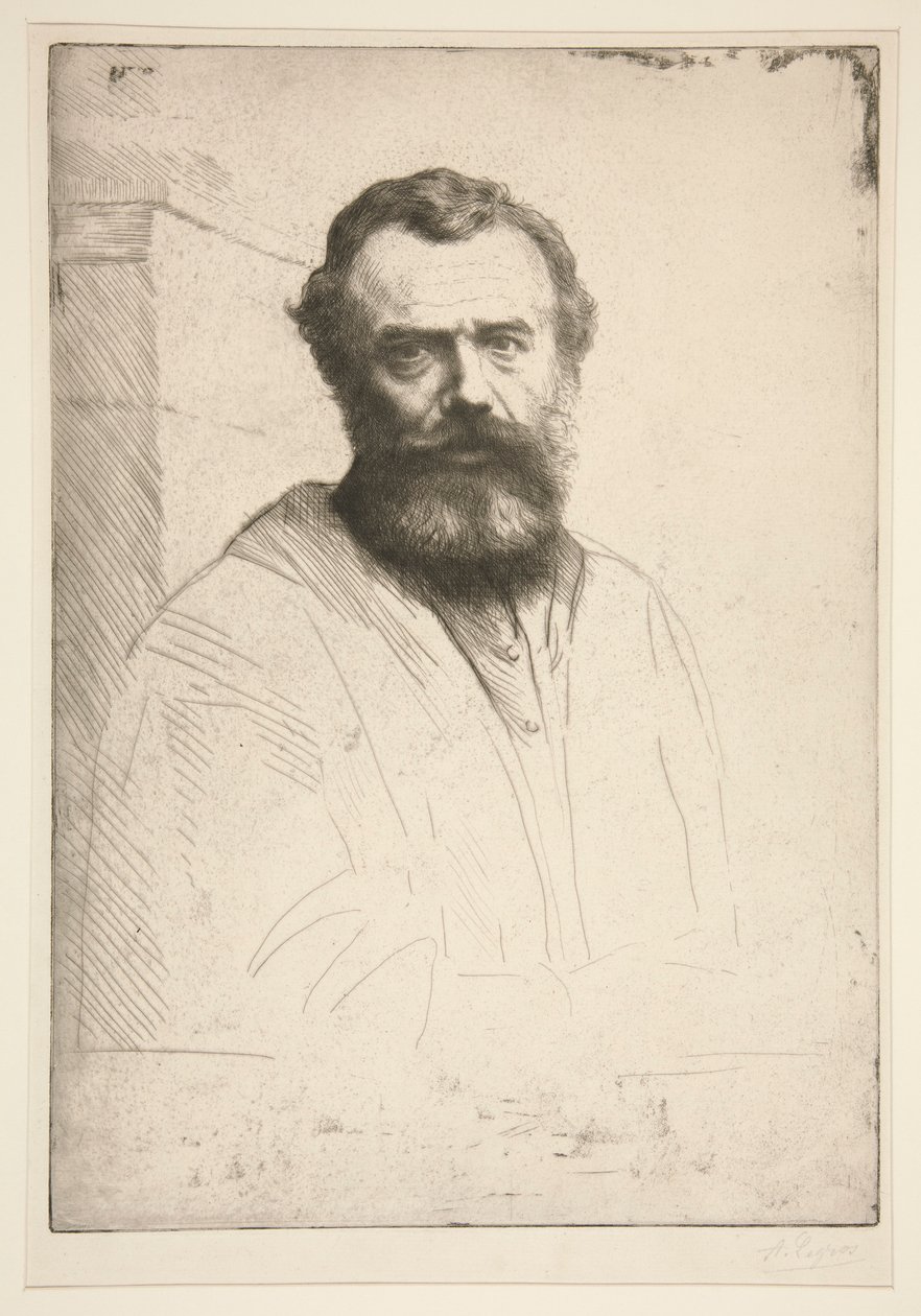 Autoportrait - Alphonse Legros