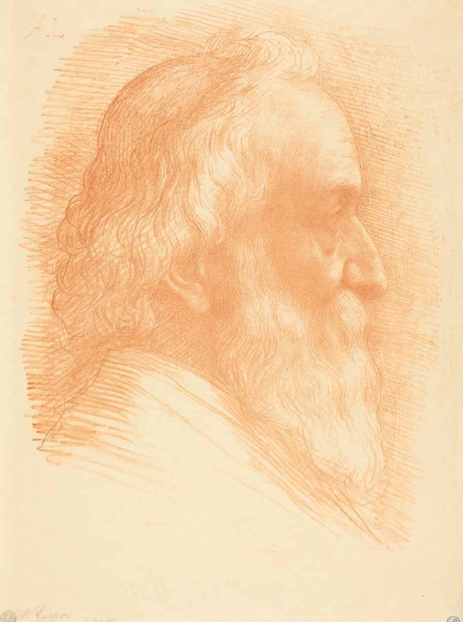 Autoportrait, 10e planche - Alphonse Legros