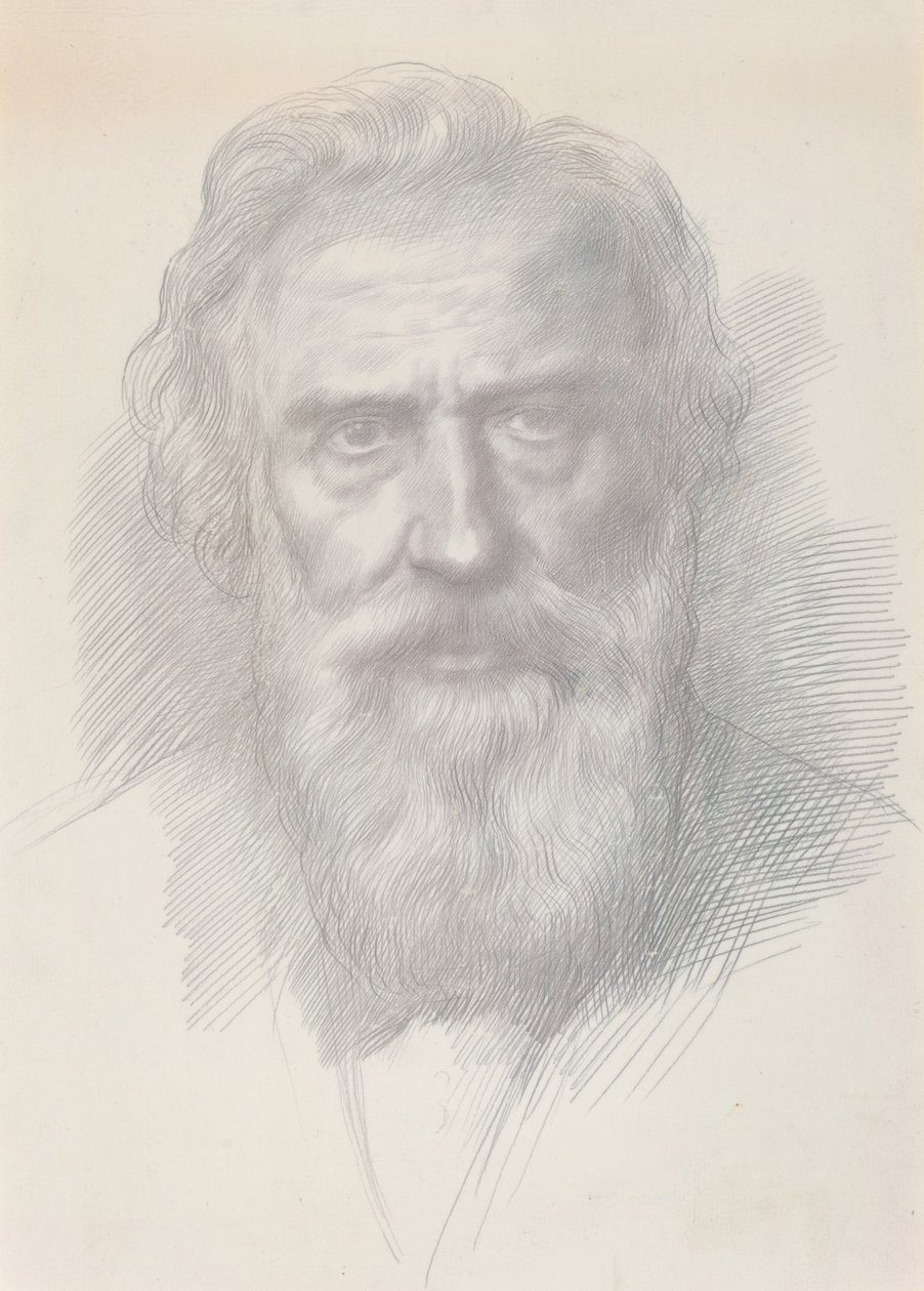 Autoportrait, vers 1895 - Alphonse Legros