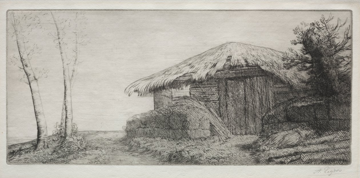 Bergerie sur le Coteau - Alphonse Legros