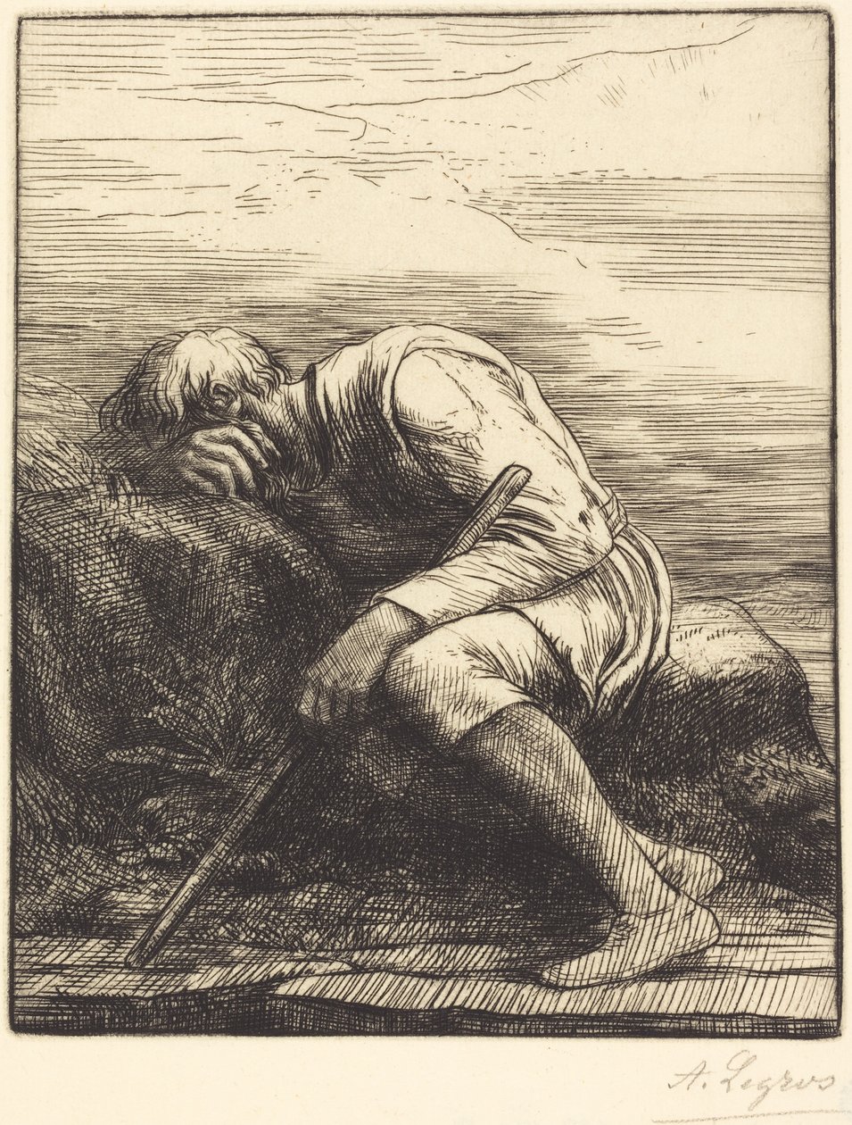 Sinbad le marin (Sinbad the Sailor) - Alphonse Legros