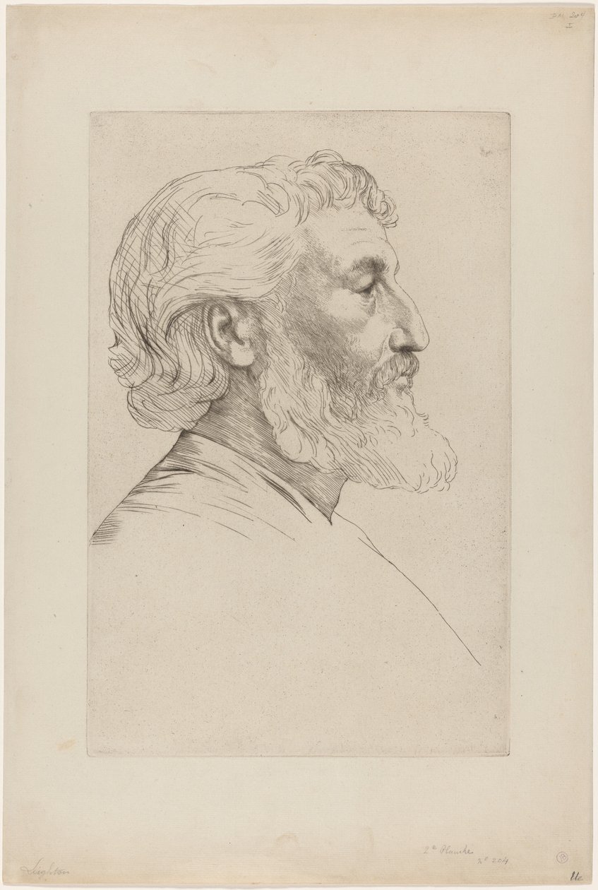 Sir Frederic Leighton - Alphonse Legros