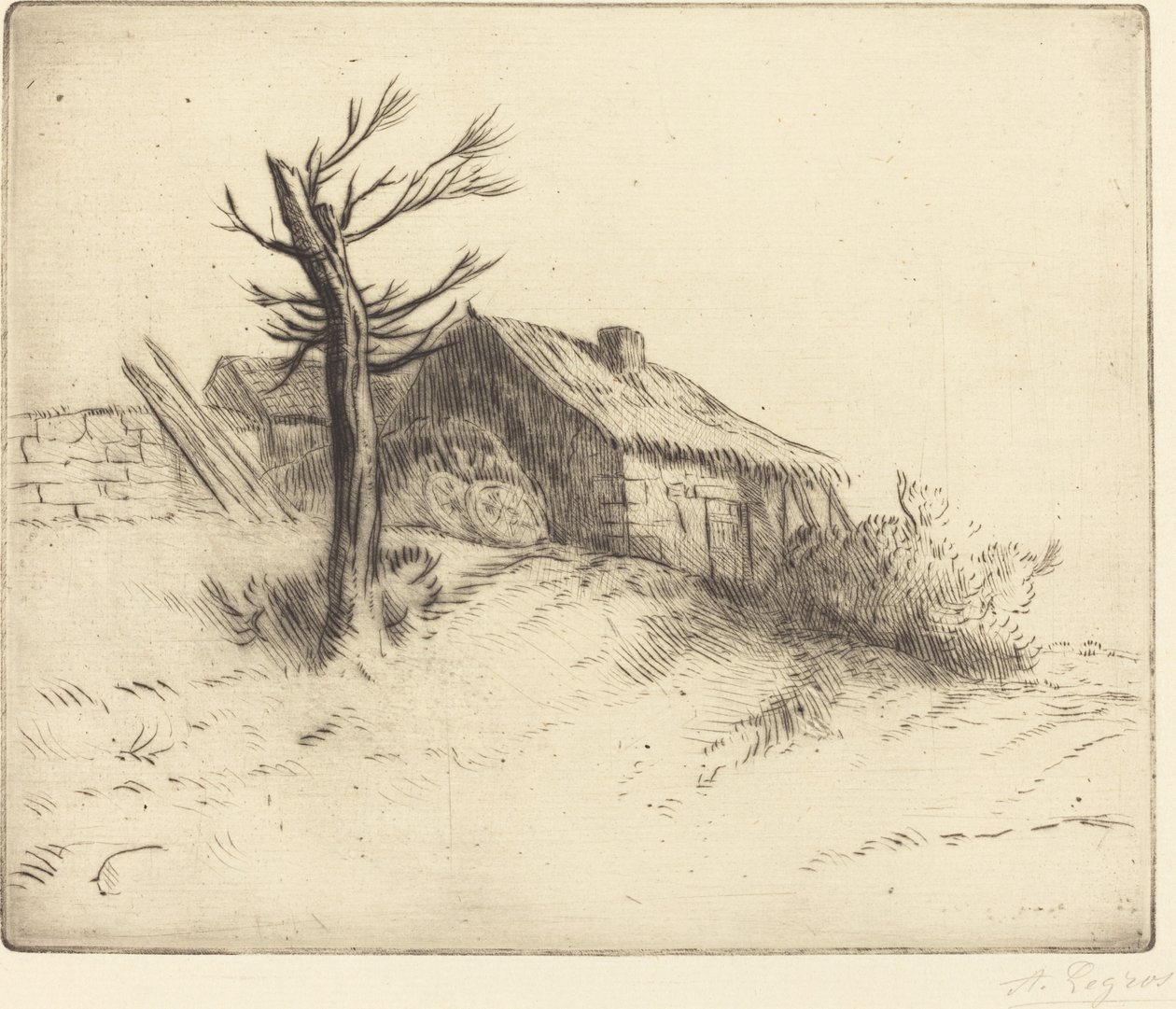 Chaumière - Alphonse Legros