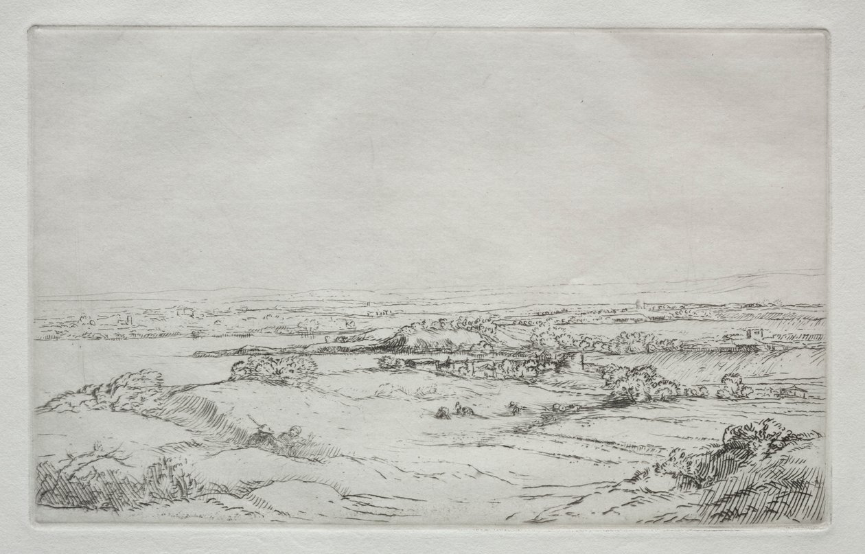 Le Pré près du Lac - Alphonse Legros
