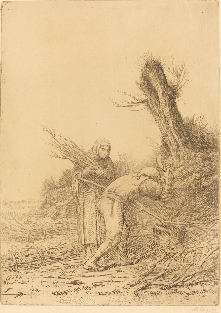 Les faiseurs de fagots - Alphonse Legros