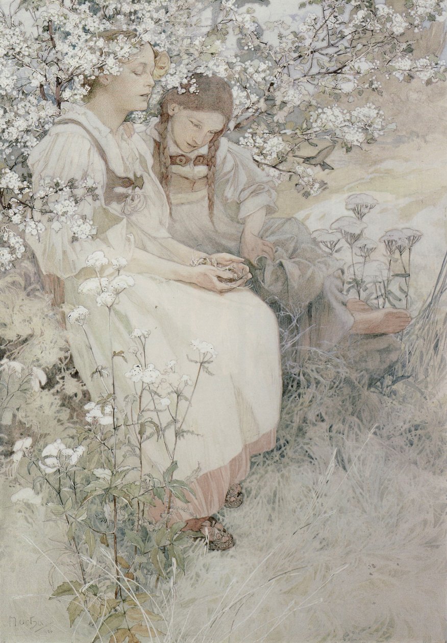 Heureux ceux qui ont le cœur pur, car ils verront Dieu - Alphonse Marie Mucha