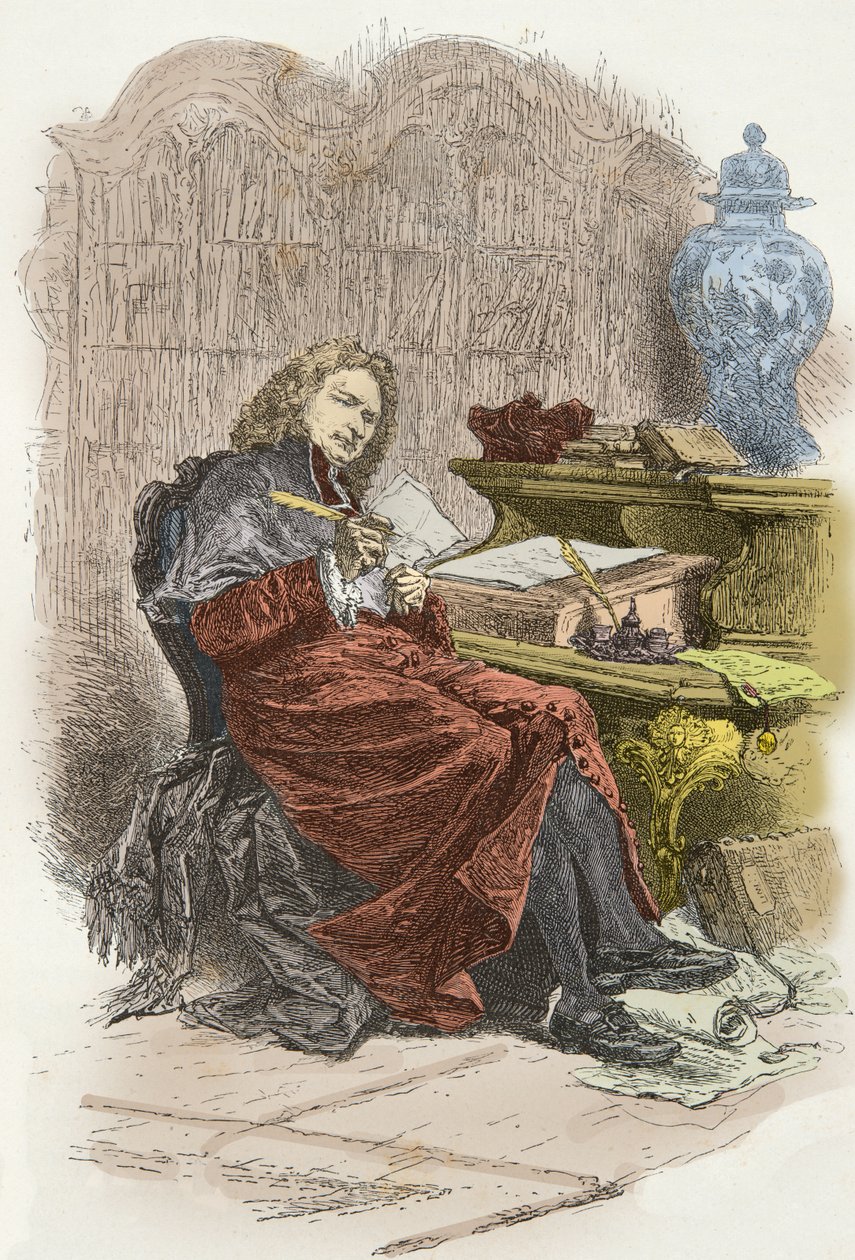 Portrait du cardinal Dubois (Gravure) - Alphonse Marie de Neuville