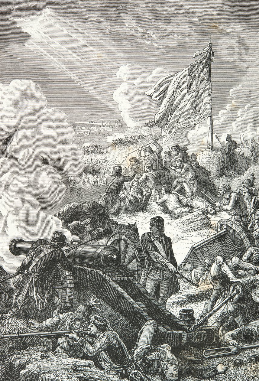 La bataille de Bunker Hill à Boston - Alphonse Marie de Neuville