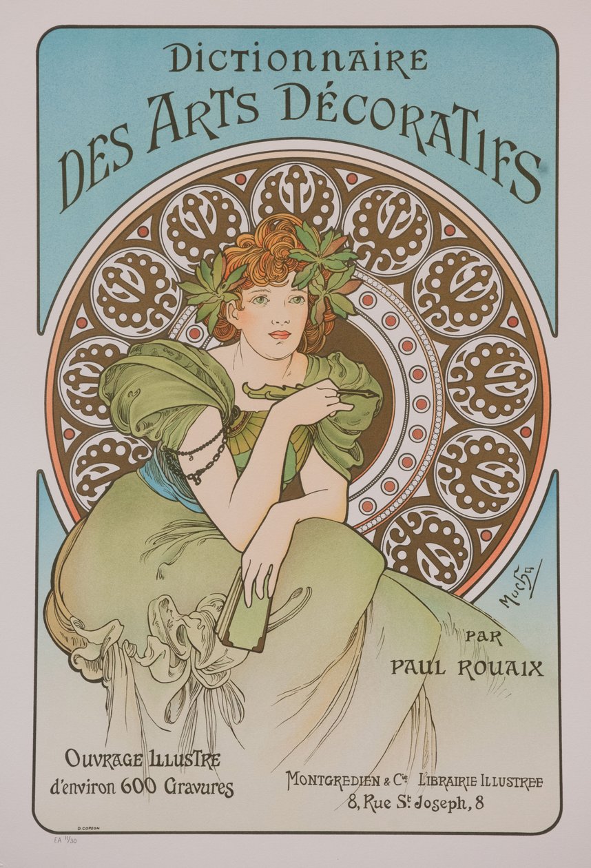 Dictionnaire des Arts Décoratifs, 1902 - Alphonse Mucha