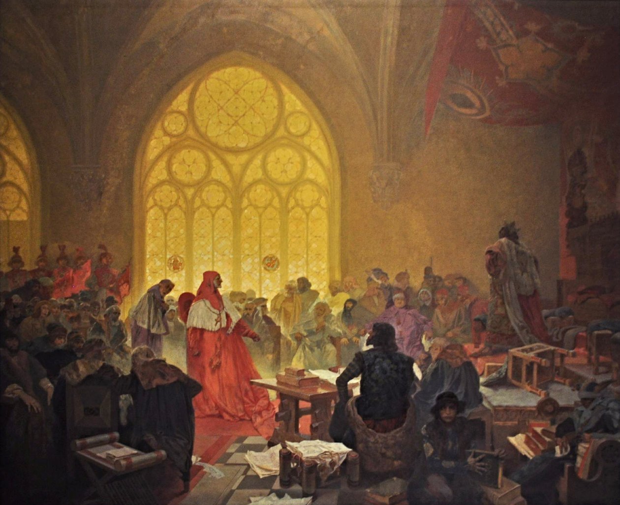 Le roi hussite Georges de Poděbrady Le cycle L