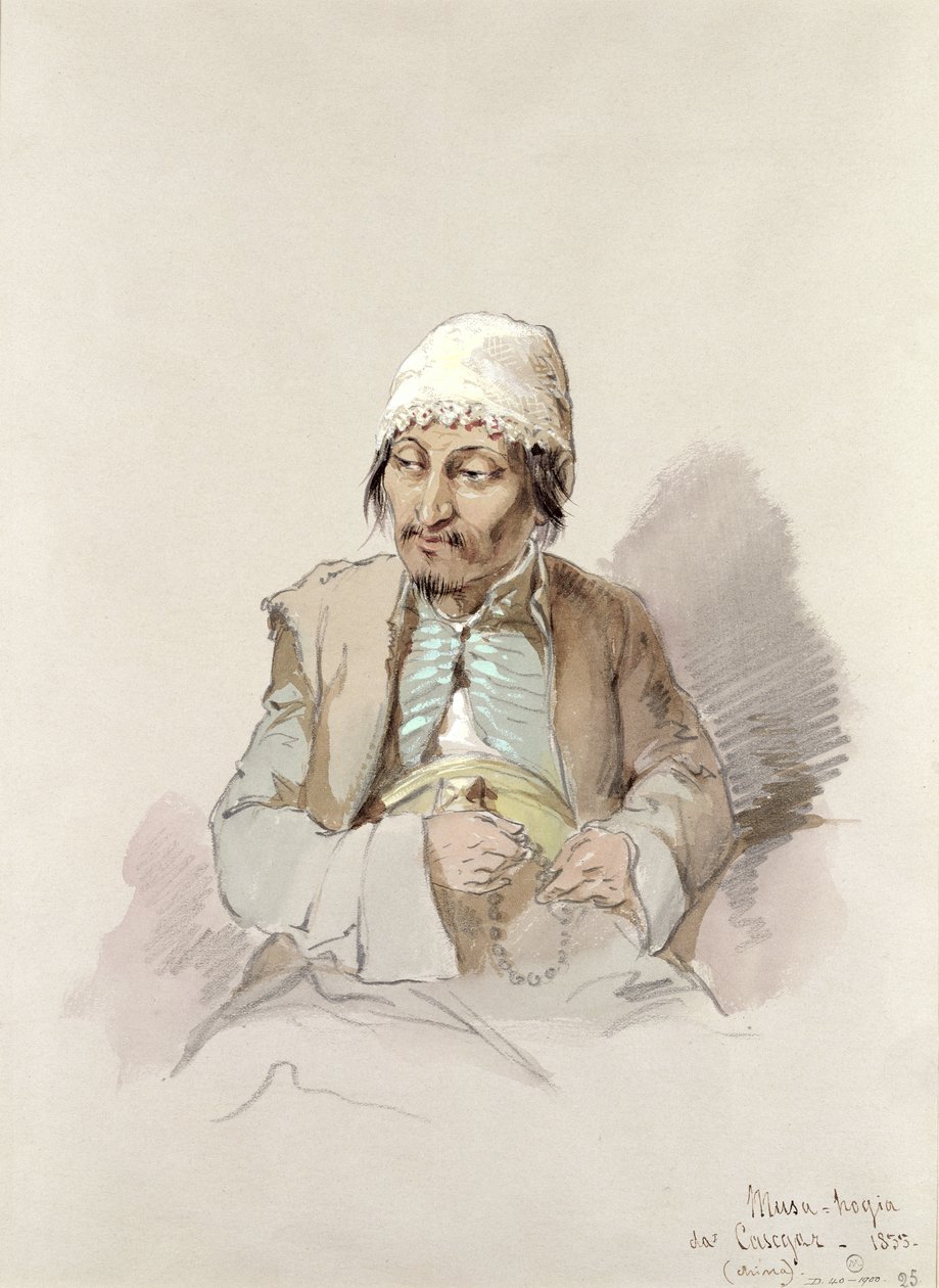 Musa - de Kashgar, vers 1855 - Amadeo Preziosi