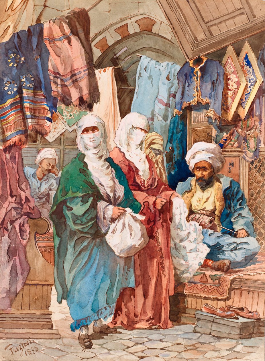 Le bazar de la soie - Amadeo Preziosi