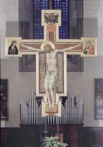 Crucifixion - Ambrogio Bondone (workshop) Giotto