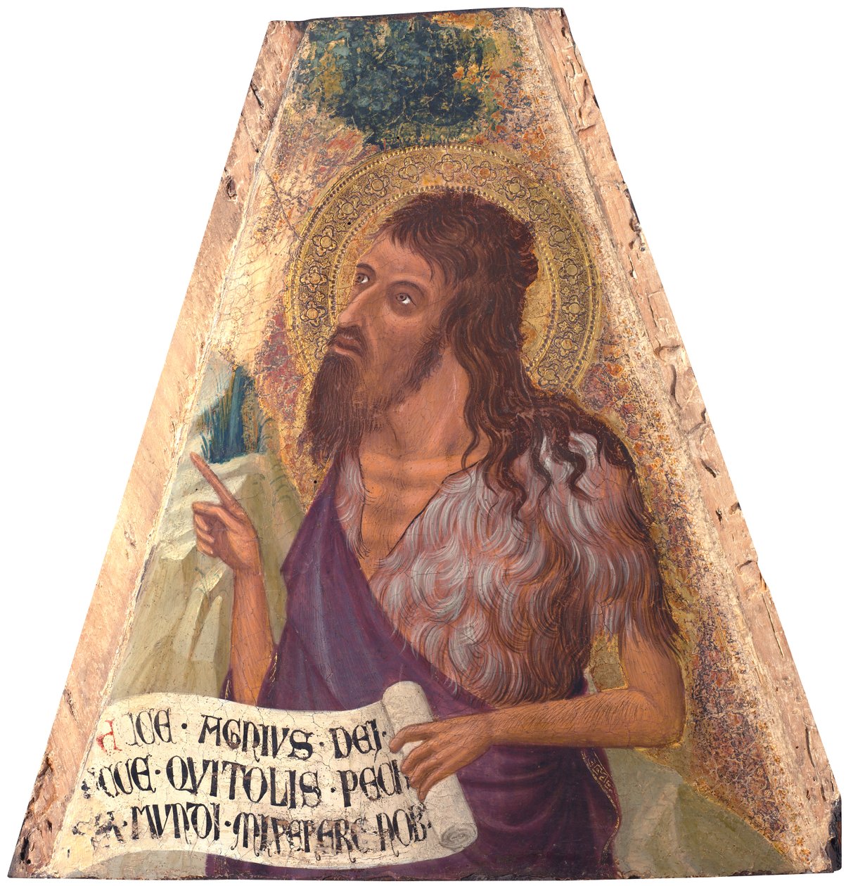 Saint Jean-Baptiste - Ambrogio Lorenzetti